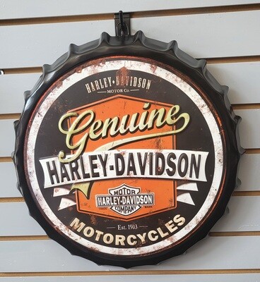 Sign - Harley-Davidson - Bottlecap