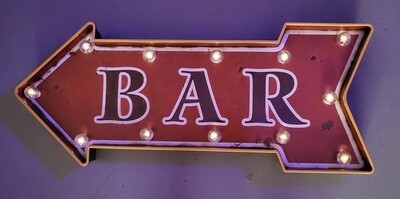 Light-up Sign - &quot;Bar&quot; -