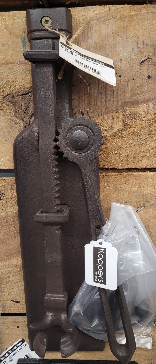 Cast Iron Cork Screw