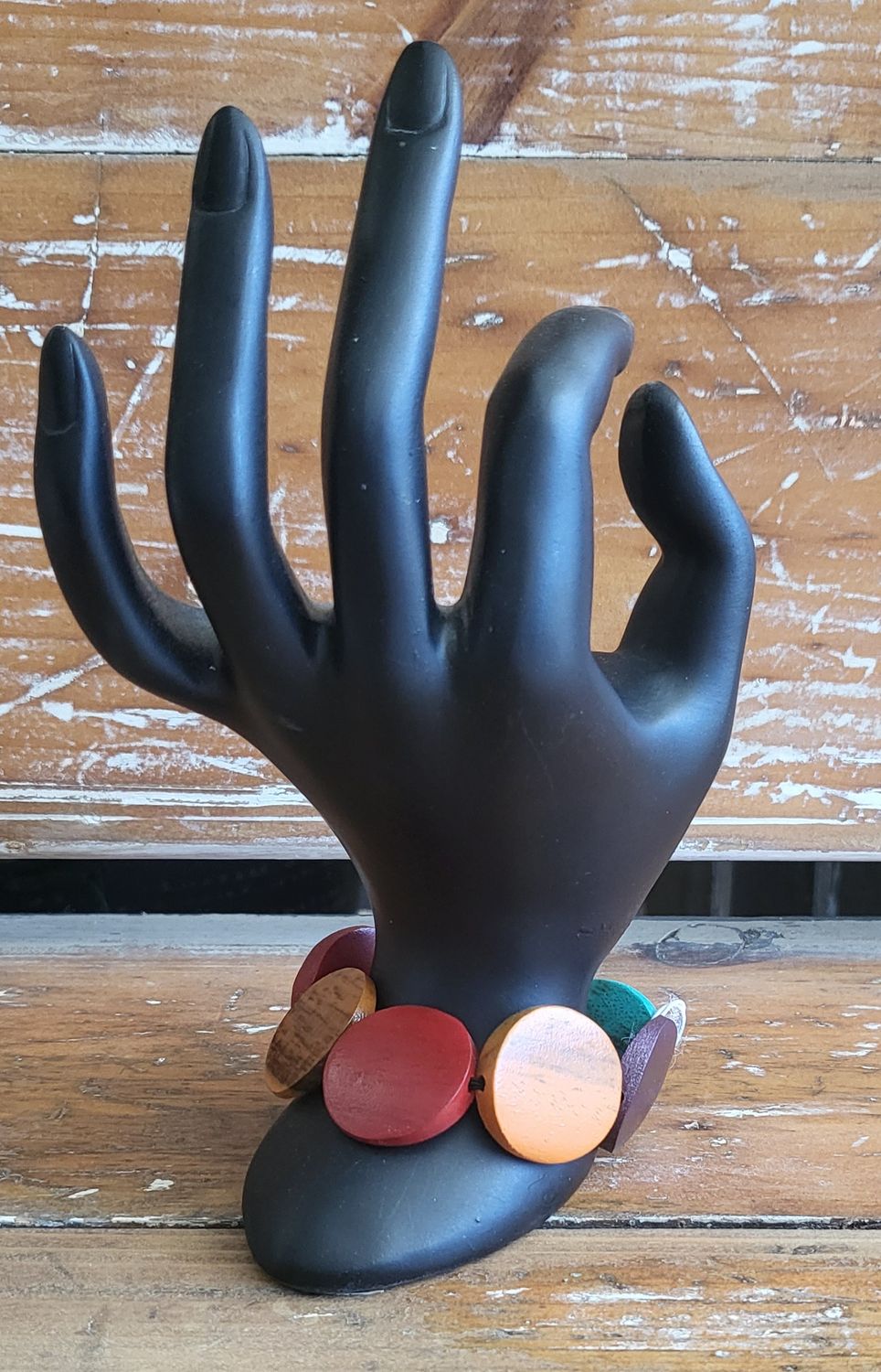 Bracelet-Multi-colour Wood