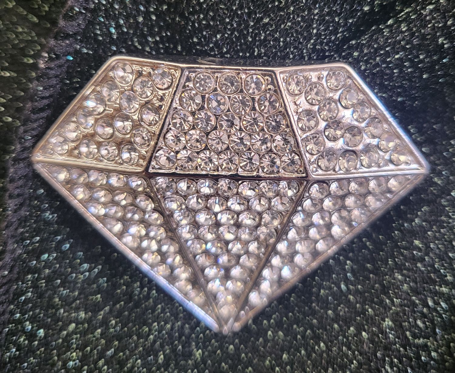 Pin -Diamond- Rhinestone