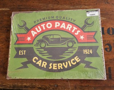 Garage Sign- Auto Parts