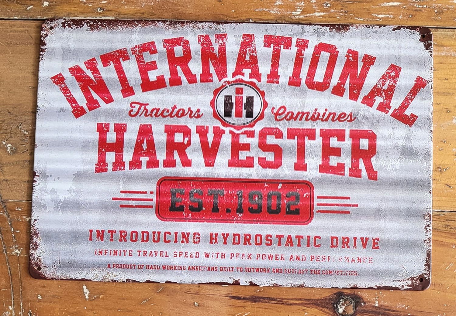 Tin Sign - International Harvester