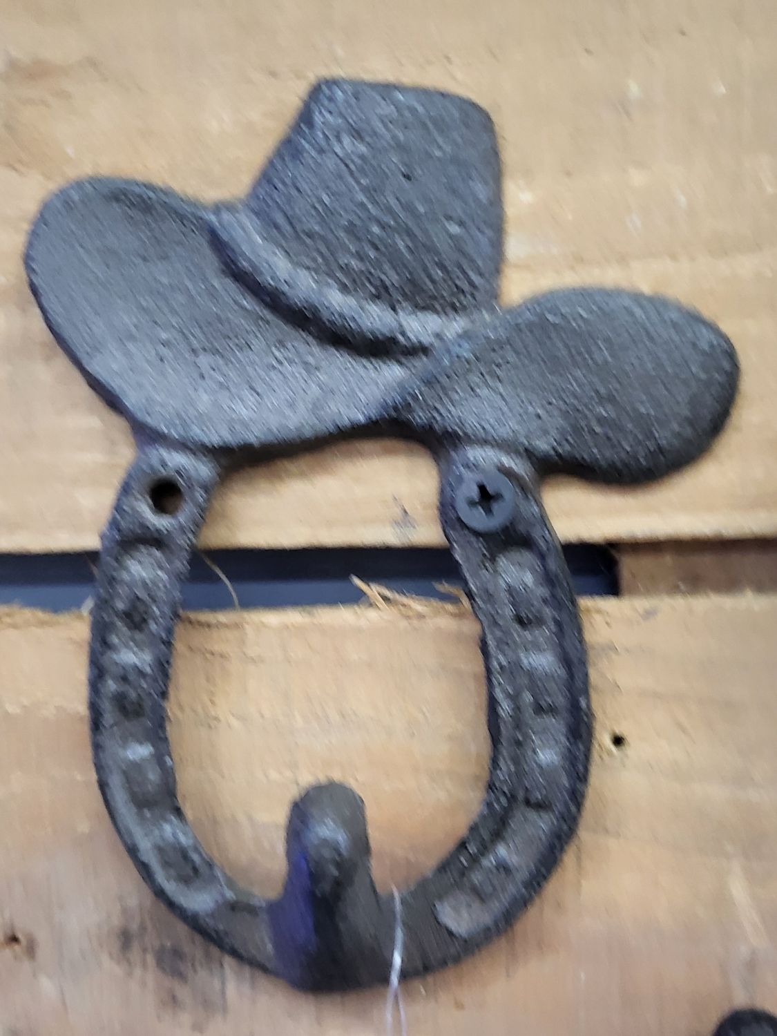 Cast Iron - Cowboy Hat Hook