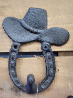 Cast Iron - Cowboy Hat Hook