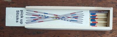 Wooden Pickup Sticks Game