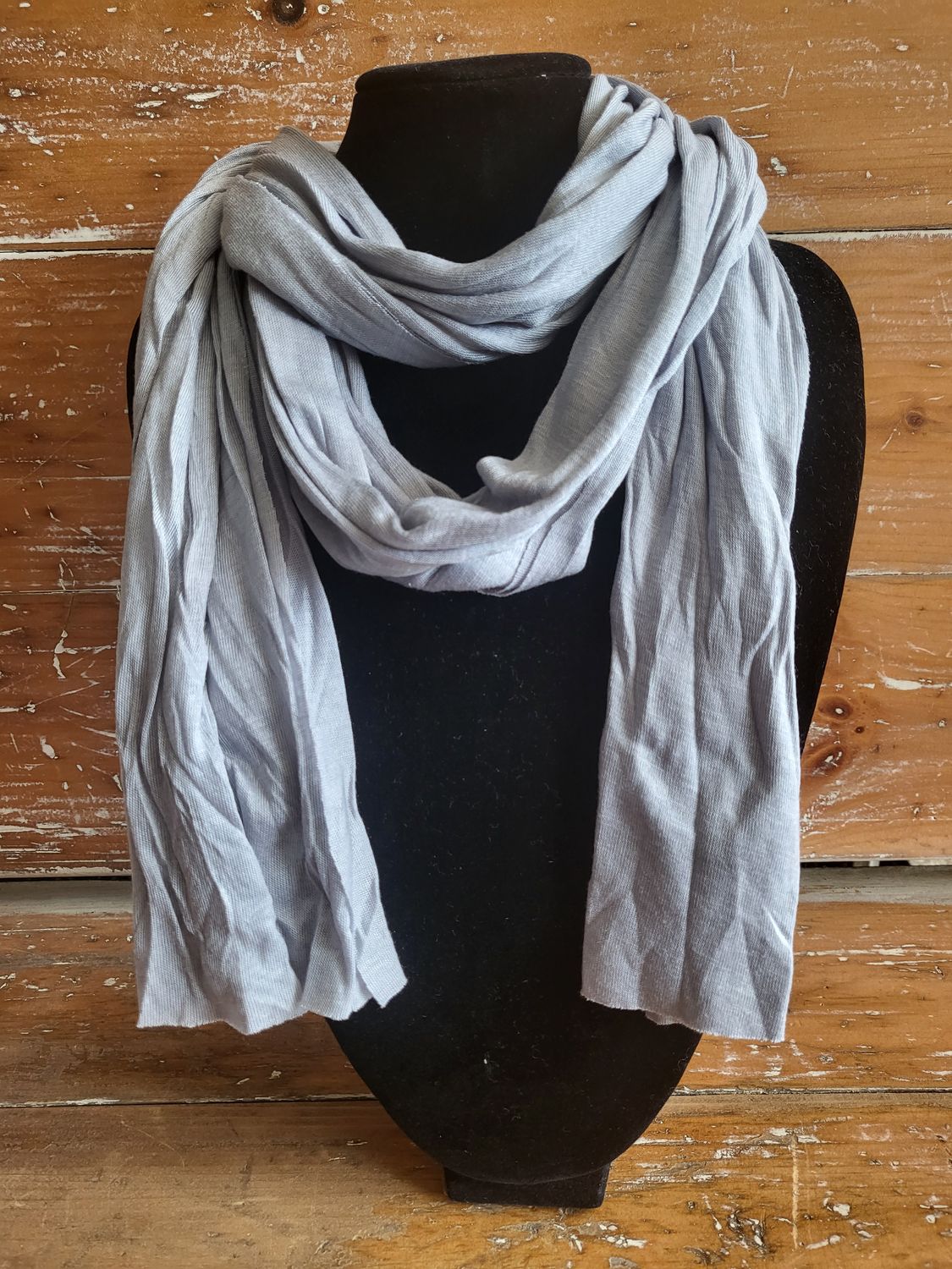 Scarf -Jersey - Grey