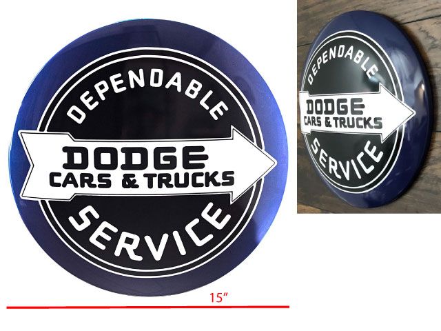 Sign - Dodge Cars &amp; Trucks - Dome