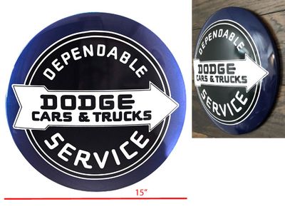 Sign - Dodge Cars &amp; Trucks - Dome
