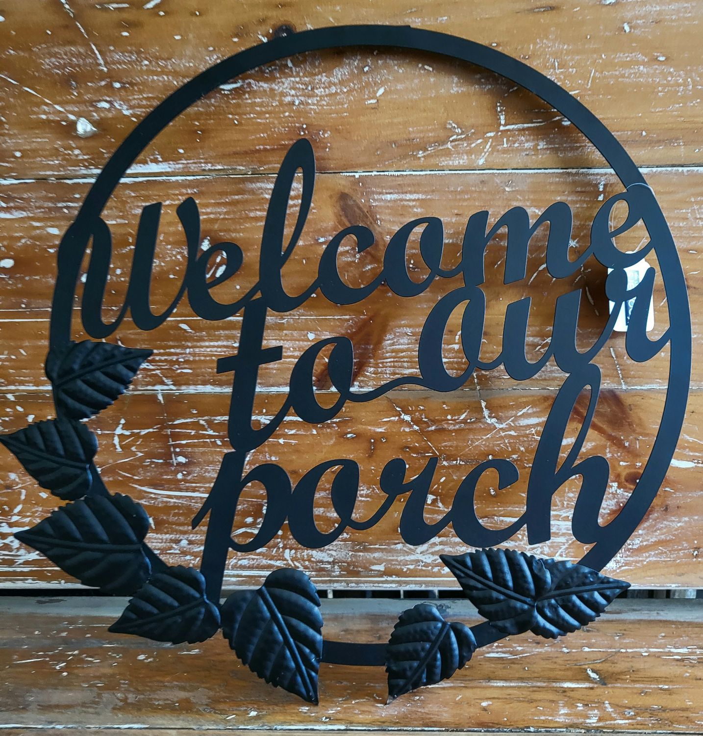Sign - &quot;Welcome To Our Porch&quot;