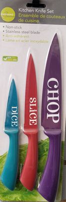 Knife set- 3 pk