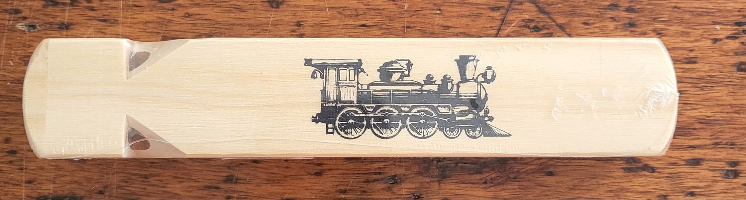 Whistle - Train - Wood