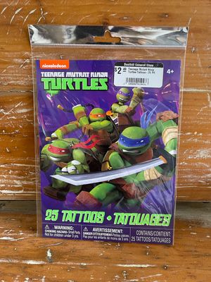 Tattoos - Teenage Mutant Ninja Turtles - 25 PK