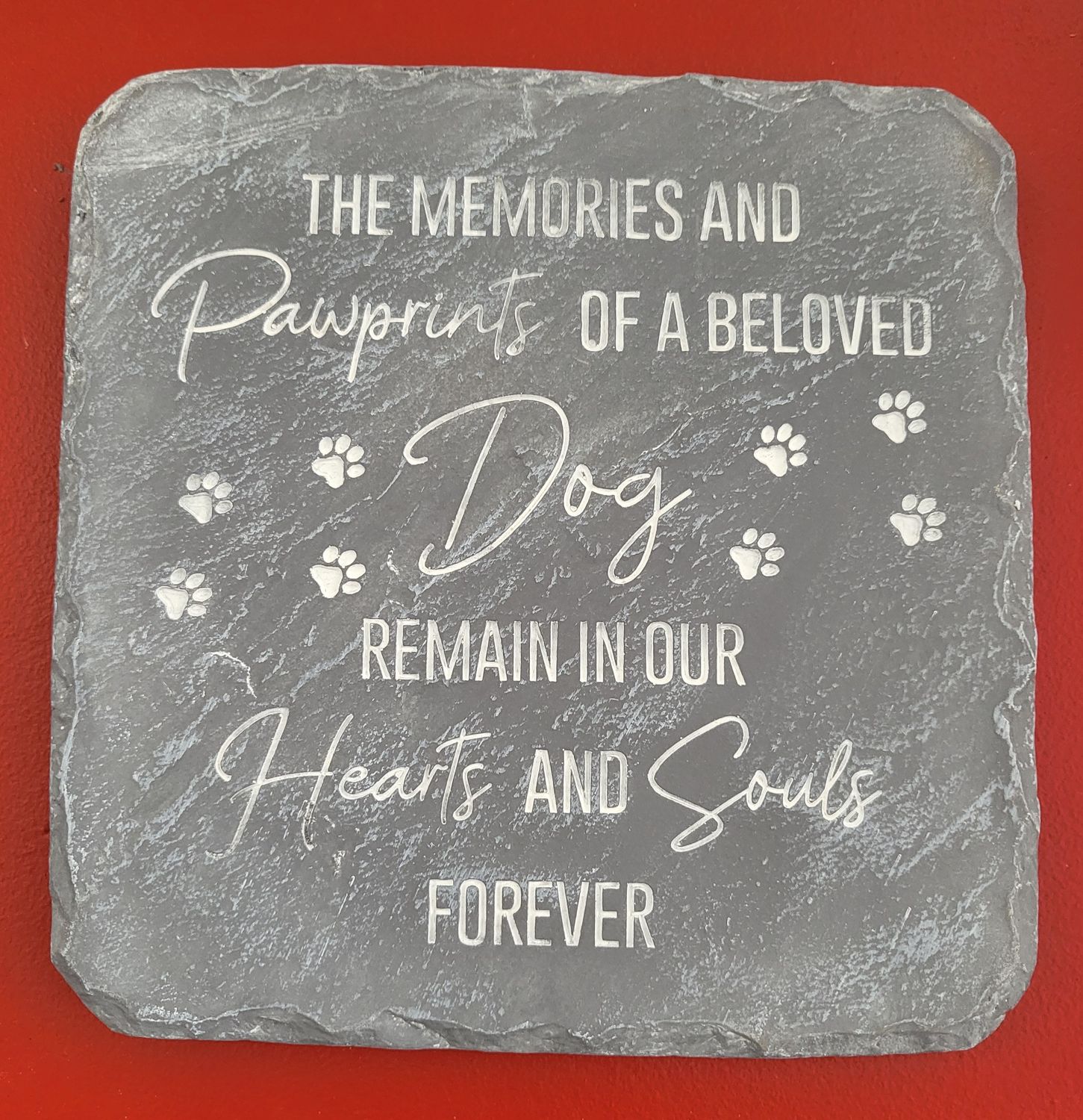 Garden Stone - Dog Memorial