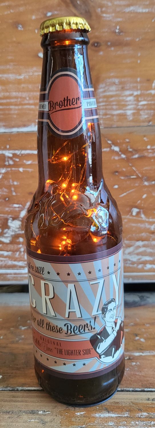 Beer Bottle Lantern -  Brother