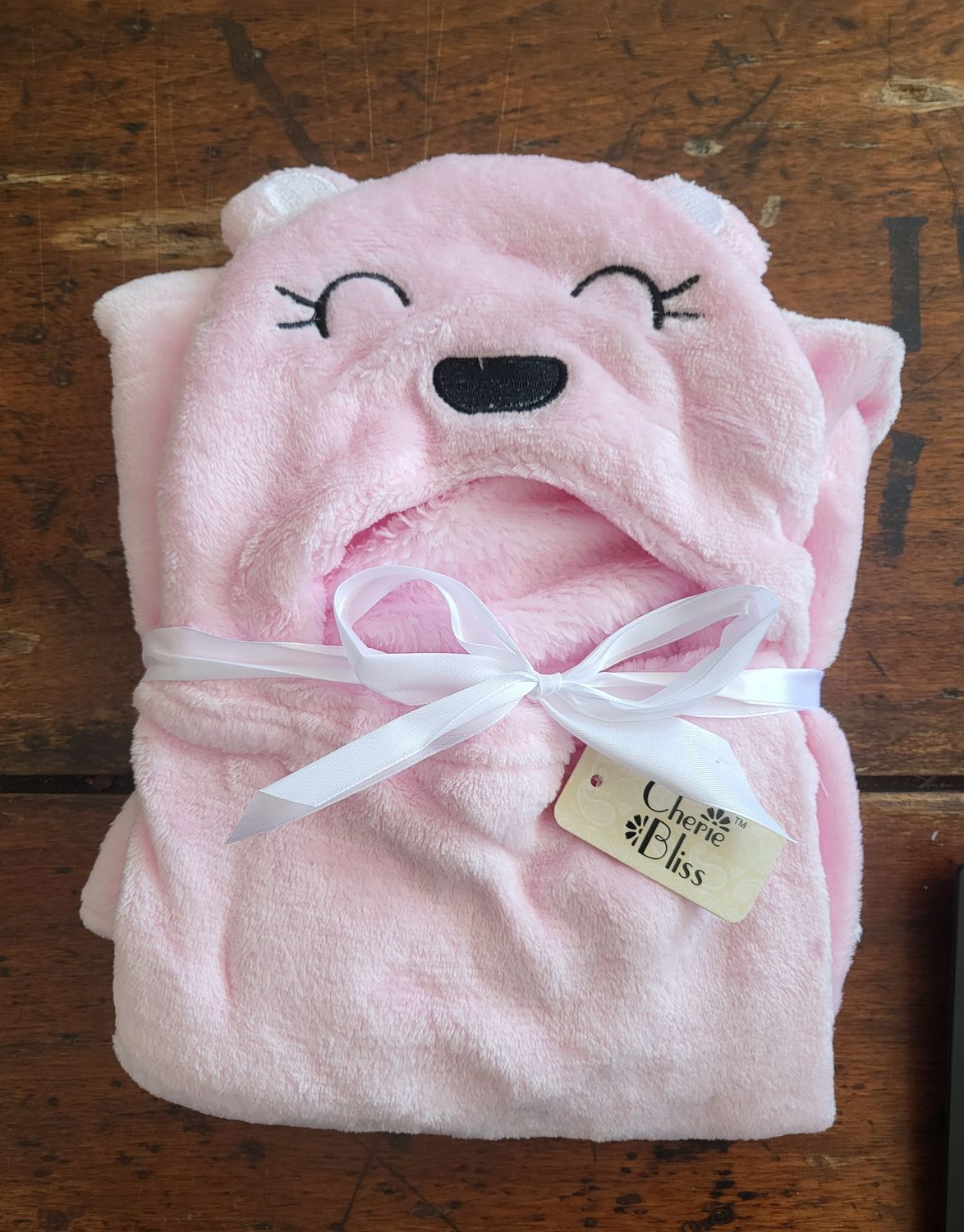 Blanket - Hooded - Baby - Pink