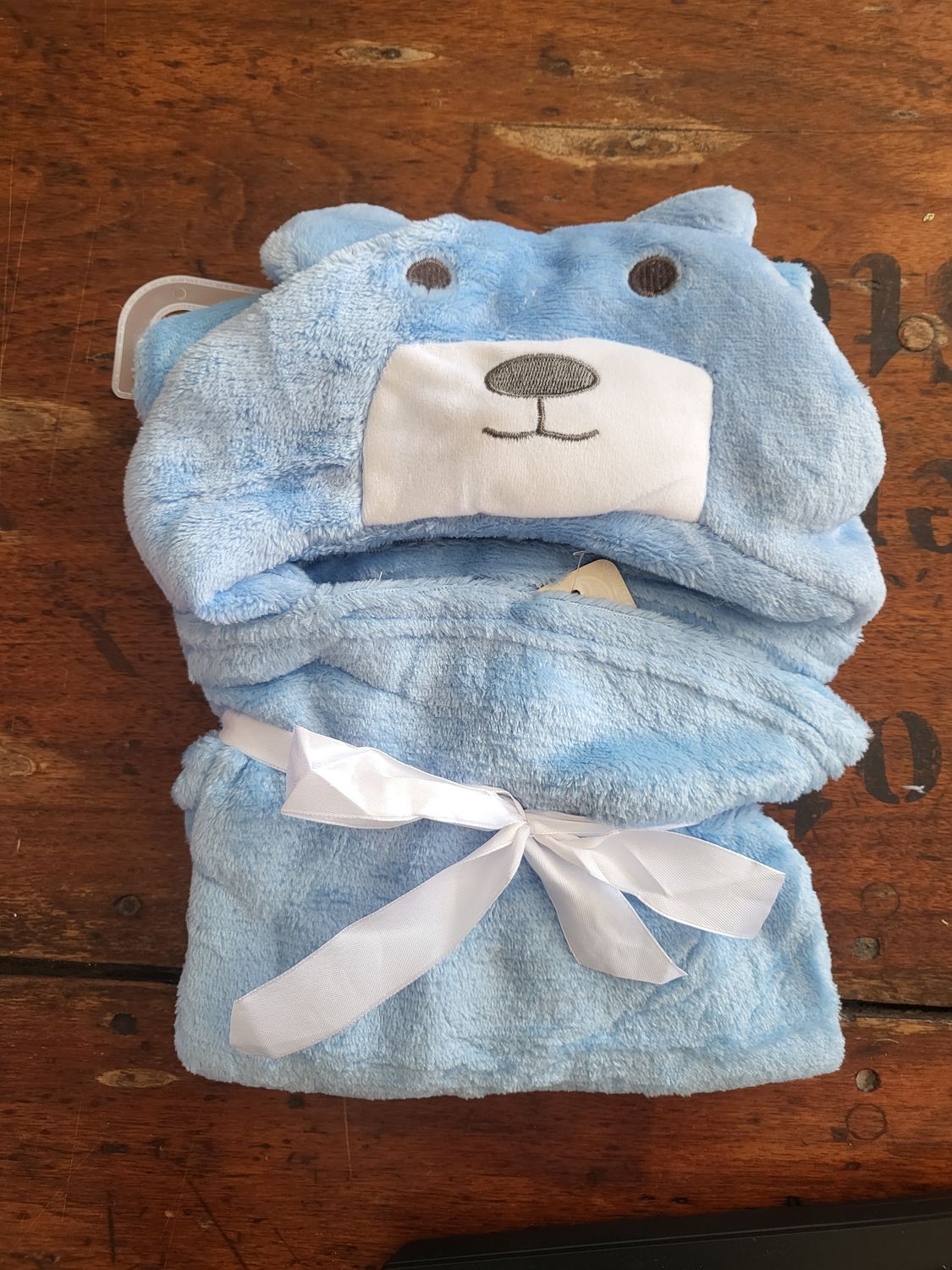 Blanket - Hooded - Baby - Blue