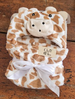 Blanket - Hooded, Baby - Giraffe