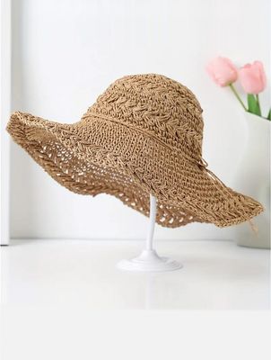Hat - Straw - Foldable