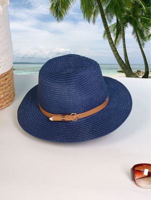 Hat - Blue w/ Tan Belt