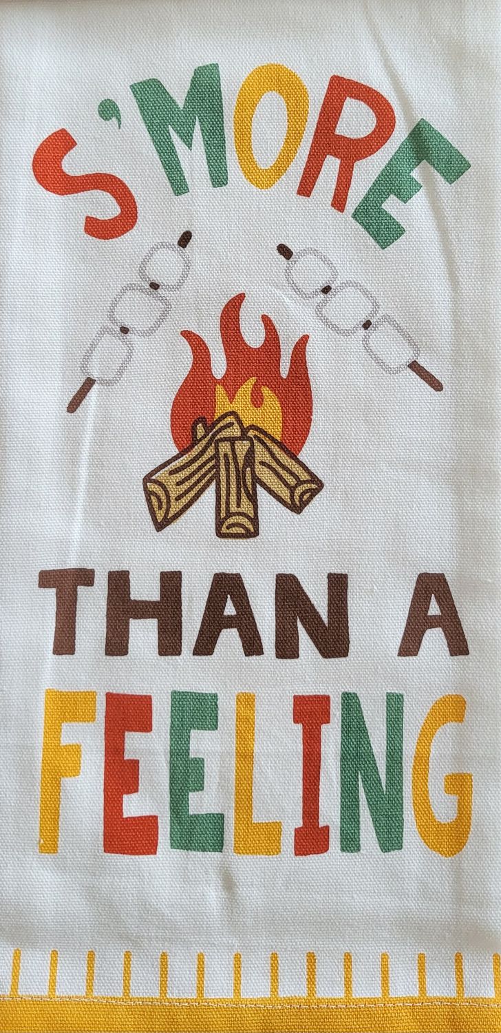 Tea Towel - &quot;Smore than a Feeling&quot;