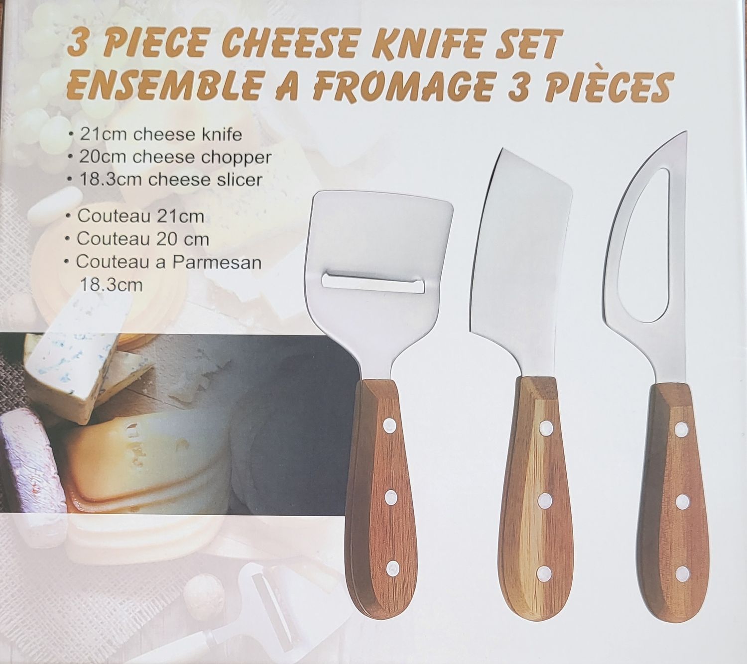 Cheese Knive Set- 3pc