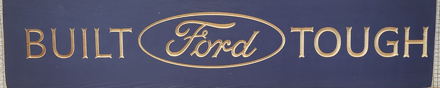 Sign  - Built Ford Tough