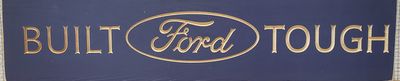 Sign  - Built Ford Tough