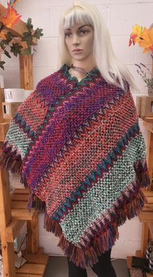 Poncho - Multi-Colour