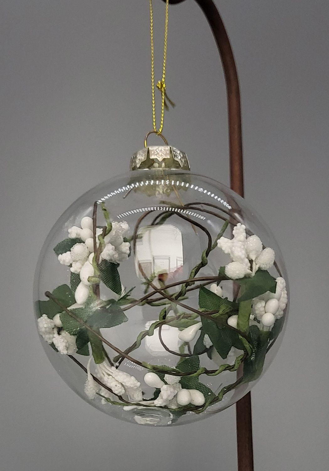 Ornament - Glass - Mistletoe