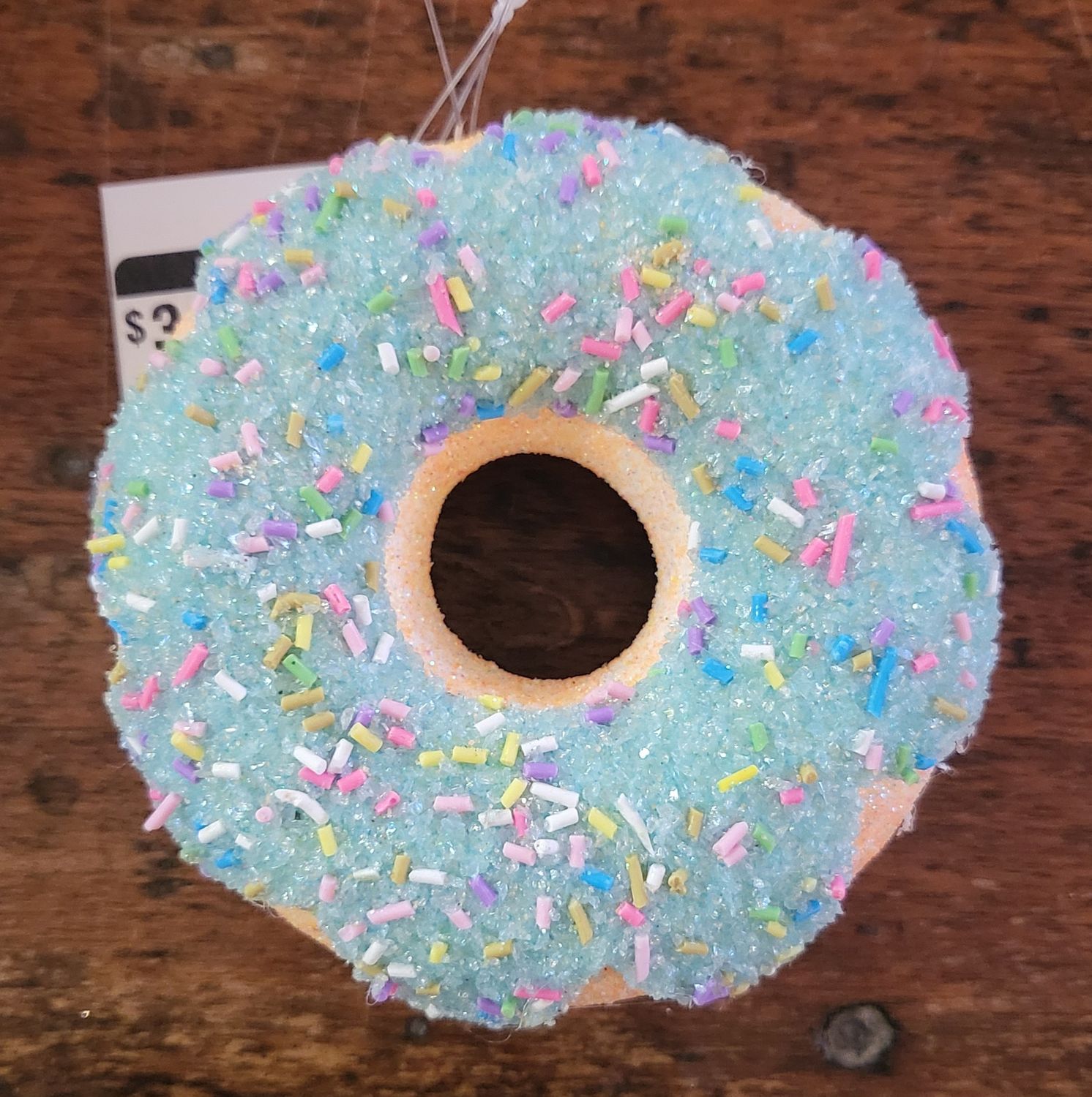 Ornament - Donut - Blue