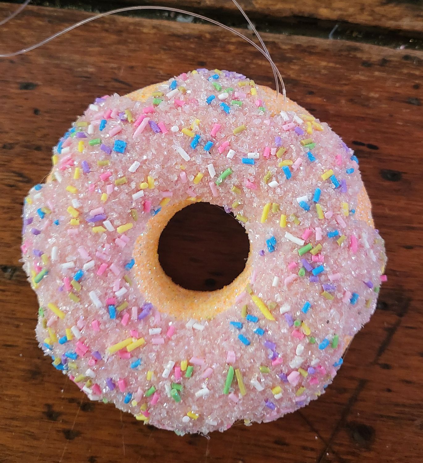 Ornament - Donut - Pink