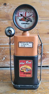 Clock/Bank - Hot Rod Garage