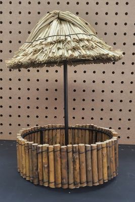 Tray - Tiki Hut  - Round