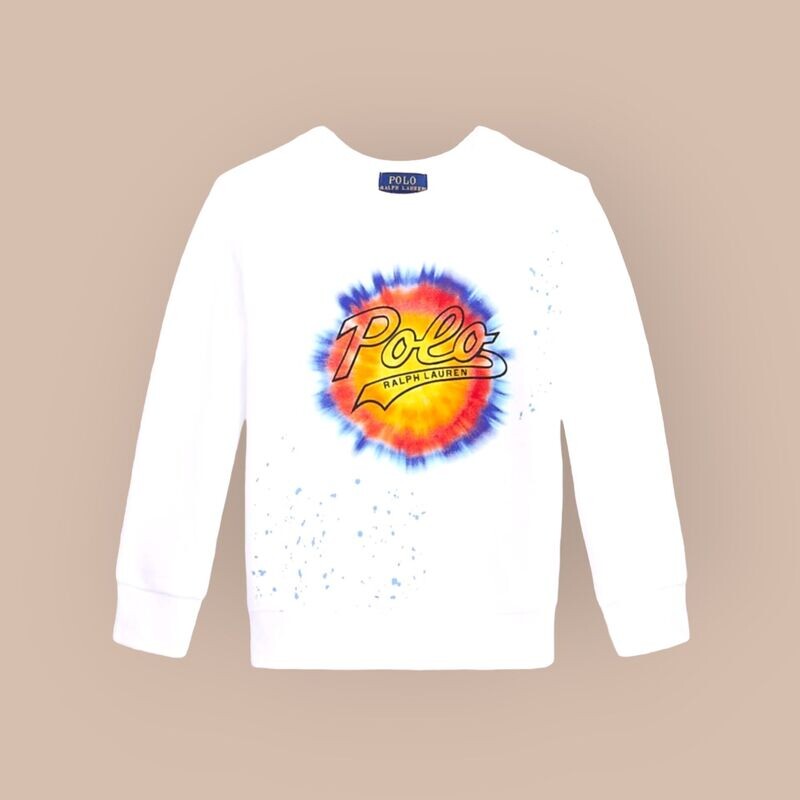Toddler Boys-RL Logo Print Sweatshirt