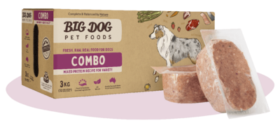 BigDog Combo Raw Food for Dogs
