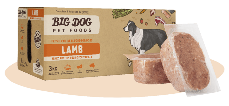 BigDog Lamb Raw Food for Dogs