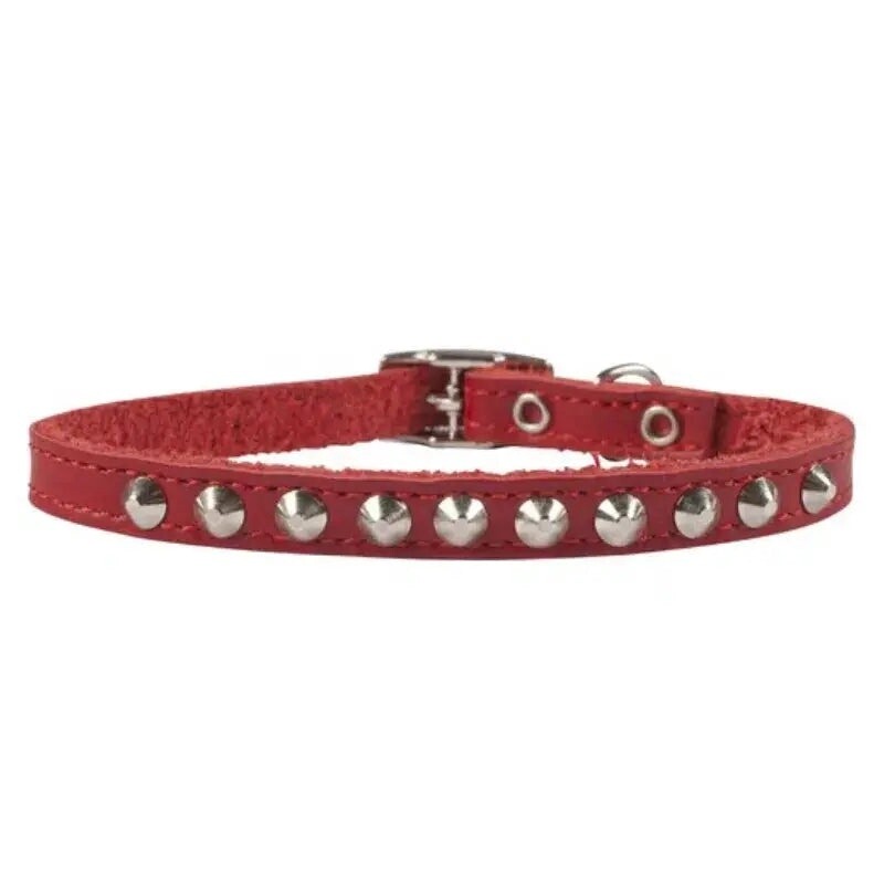 Coco Studs Cat Collar  Red