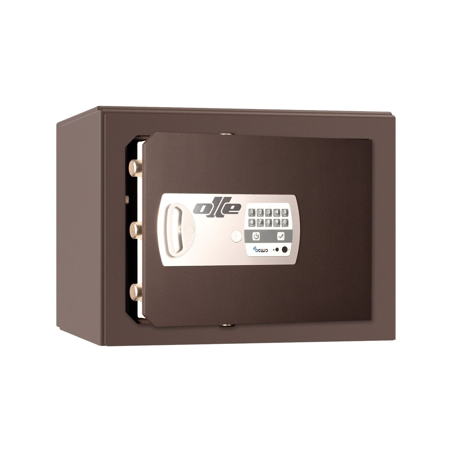 Caja fuerte de sobreponer ARCAS OLLE SERIE 1000E (Combinación electrónica)
Nivel de seguridad ALTO
Puerta y marco ACERO de 10 mm de espesor
Envoltorio ACERO de 3+2 mm