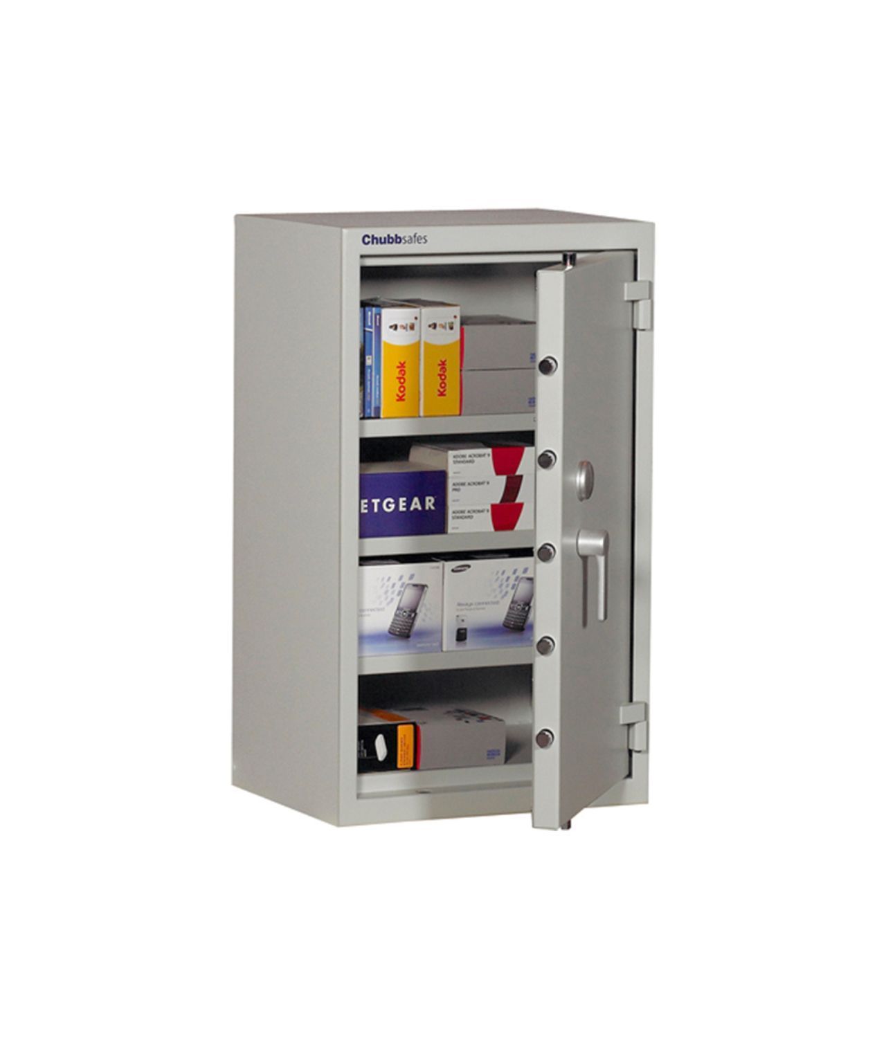 Armario de Seguridad Chubbsafes serie FORCEGURAD, Armario de seguridad para almacenar objetos de valor. En oficinas, empresas y quien precise proteger objetos de gran volumen