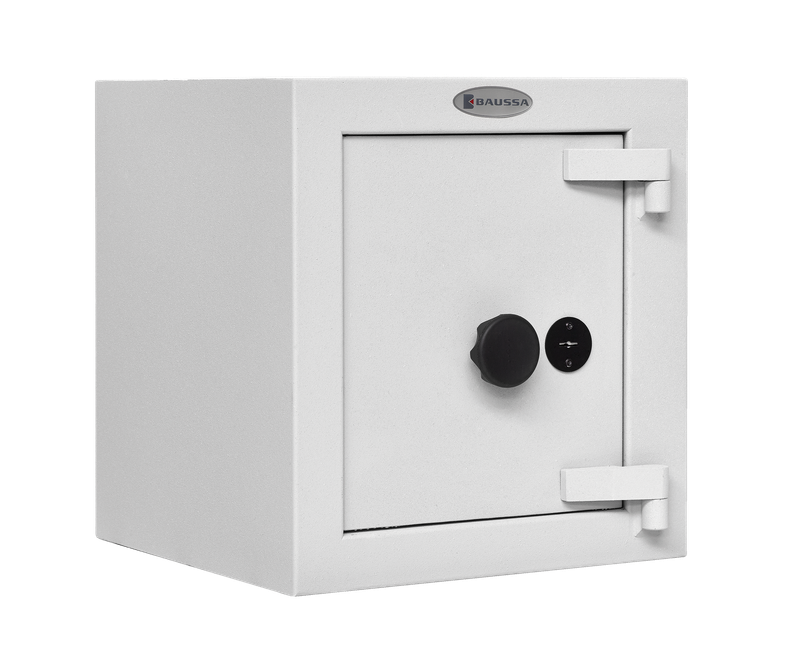 BAUSSA serie PR- LE cajas fuertes de superficie Homologadas UNE EN 1143-1 Grado III apta, para la custodia de ARMAS  Cerradura de Llave y combinación electrónica