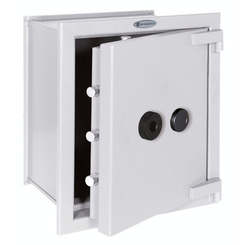 Baussa serie PR cajas fuertes de empotrar Homologada UNE EN 1143-1 Grado III Ideal negocios, domicilios etc. Apta para la custodia de armas