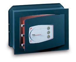 FERRIMAX  Serie BM caja fuerte mural Homologada S2  EN144450 cerradura de llave y combinación mecánica