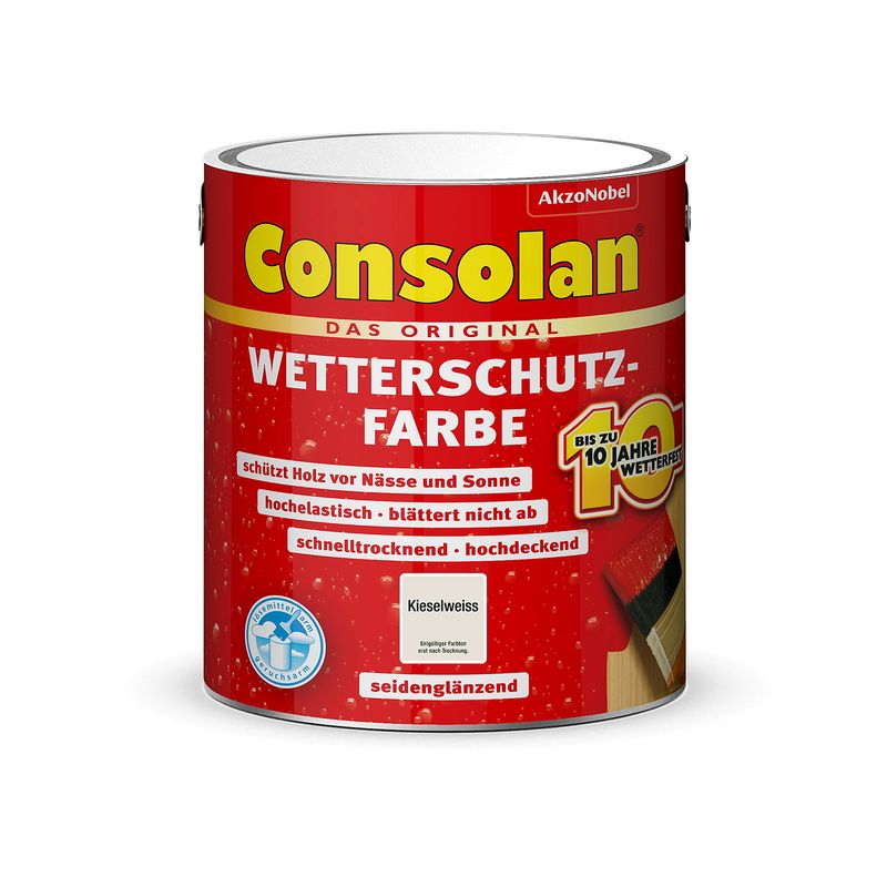 Consolan Wetterschutz-Farbe, 2,5 L