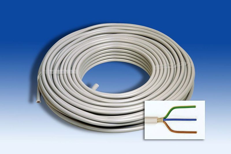 Feuchtraumleitung NYM-J 3x1,5 mm² Ring 50 m