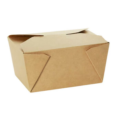 #1 Take-Out Paper Food Box(200pcs)