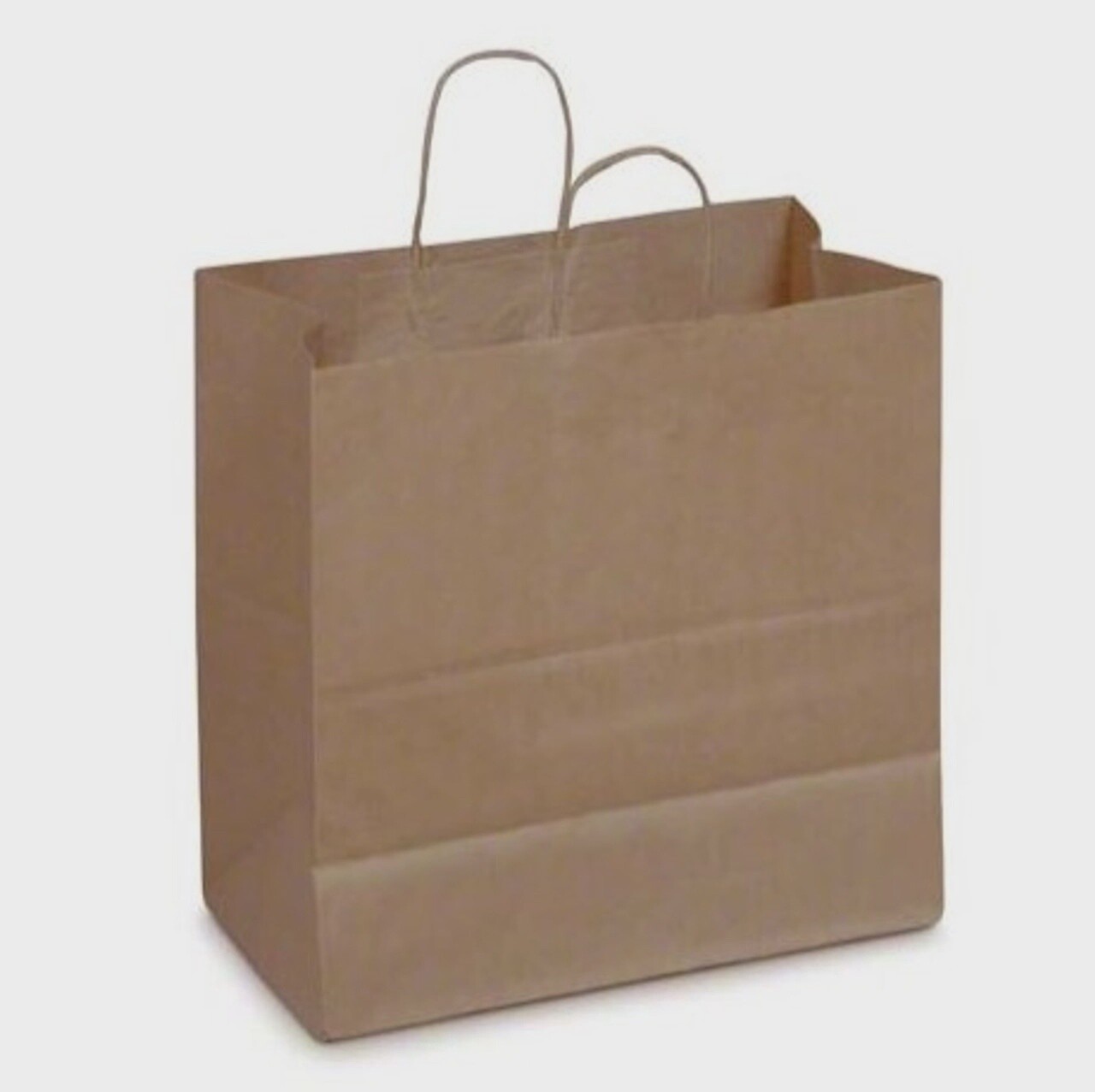 Kraft Paper Bag w/ Twist Handle33X18X33CM (13&quot; x 7&quot; x 13&quot;), 200pcs