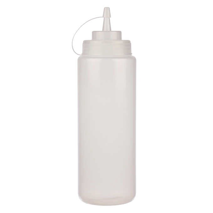 Resto 16oz Clear Squeeze Bottle Pack of 6