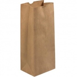 #20 Brown Paper Bags - 500pcs, 20lbs