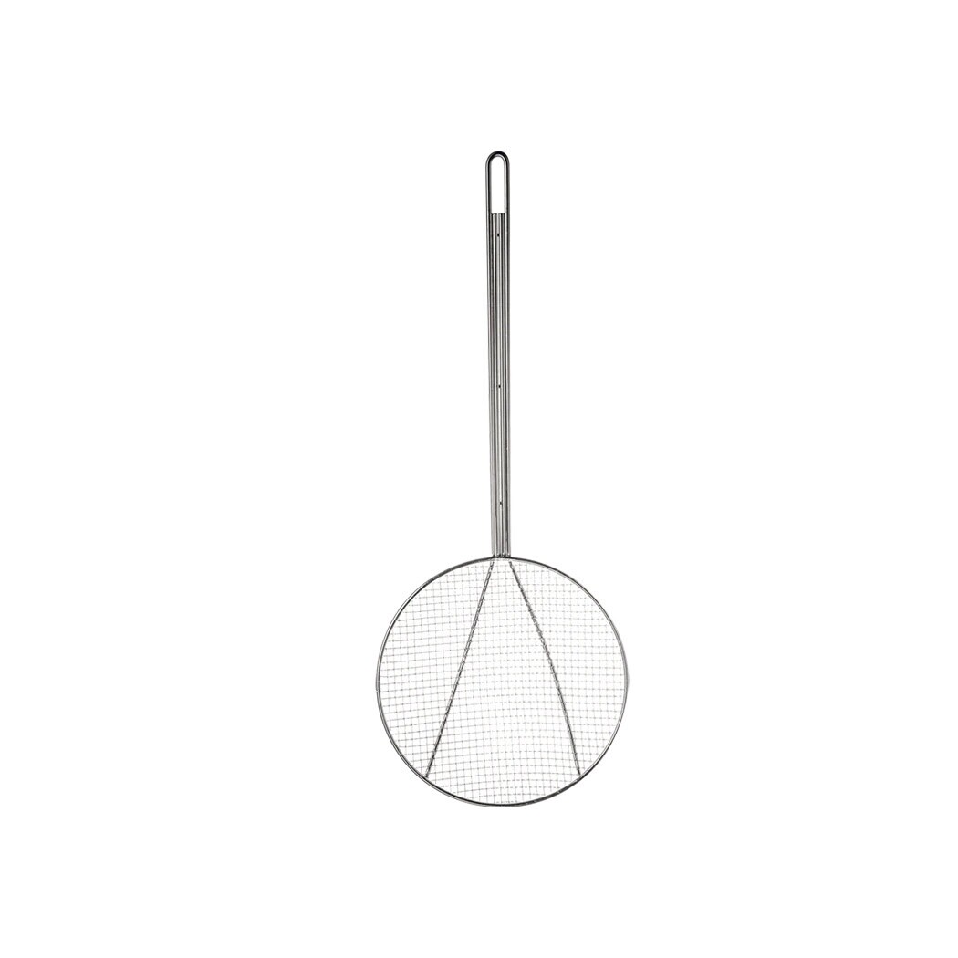 Round Wire Skimmer Nickle (5 in x 9.5 in)